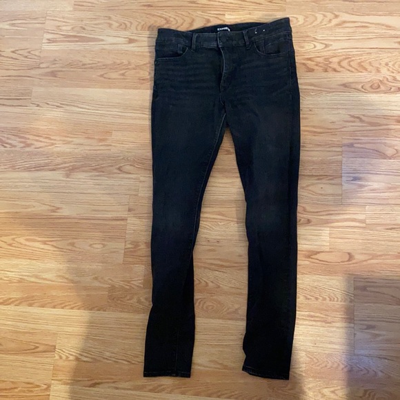 Express mid rise skinny jeans